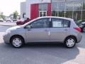 2011 Magnetic Gray Metallic Nissan Versa 1.8 S Hatchback  photo #2