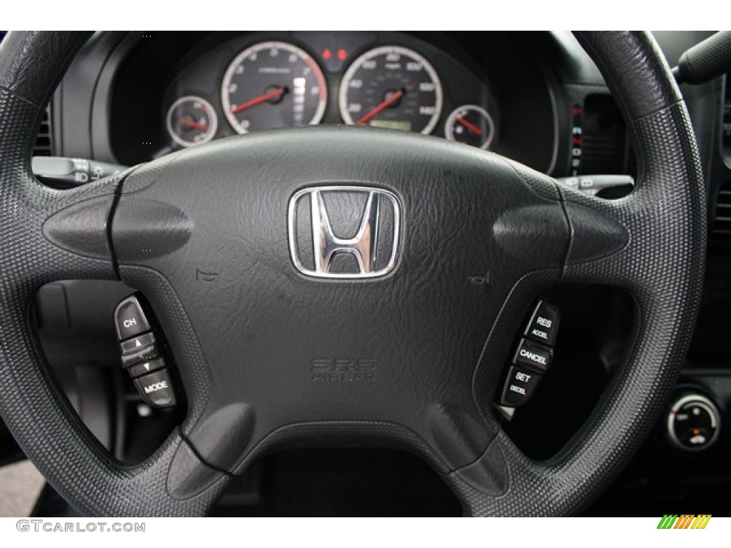 2005 CR-V EX 4WD - Nighthawk Black Pearl / Black photo #15