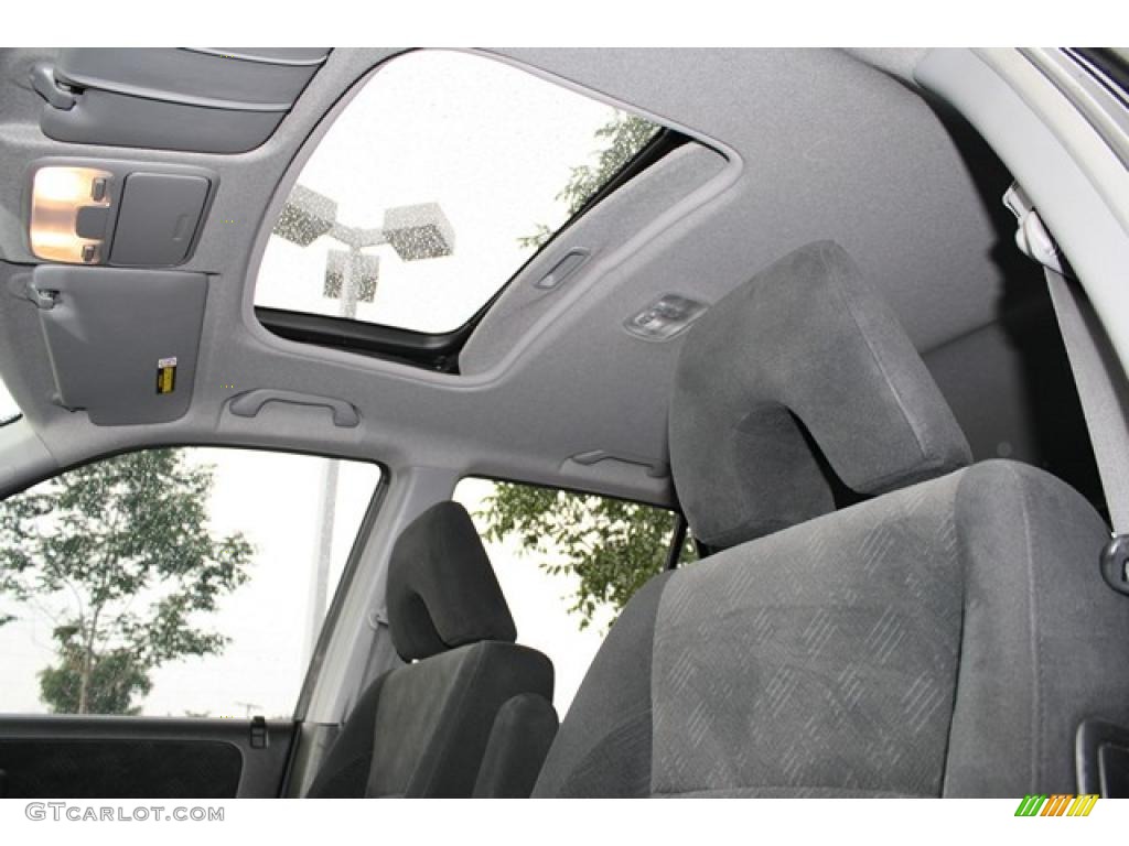 2005 CR-V EX 4WD - Nighthawk Black Pearl / Black photo #24