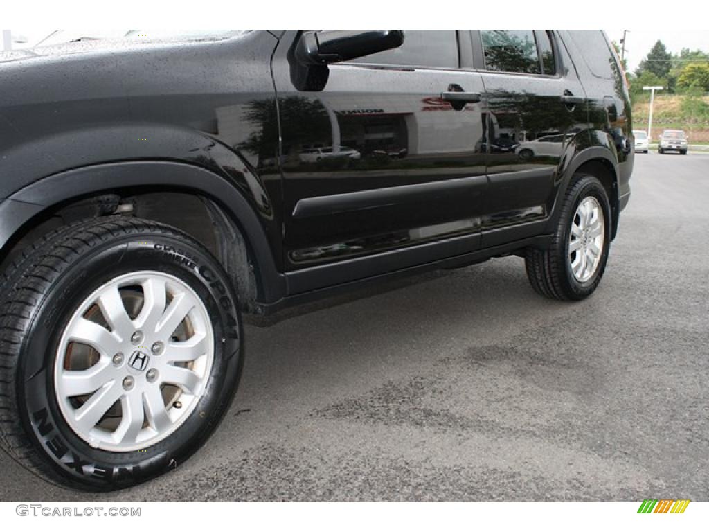 2005 CR-V EX 4WD - Nighthawk Black Pearl / Black photo #26