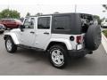 2007 Bright Silver Metallic Jeep Wrangler Unlimited Sahara 4x4  photo #4