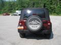 2007 Red Rock Crystal Pearl Jeep Wrangler Rubicon 4x4  photo #5