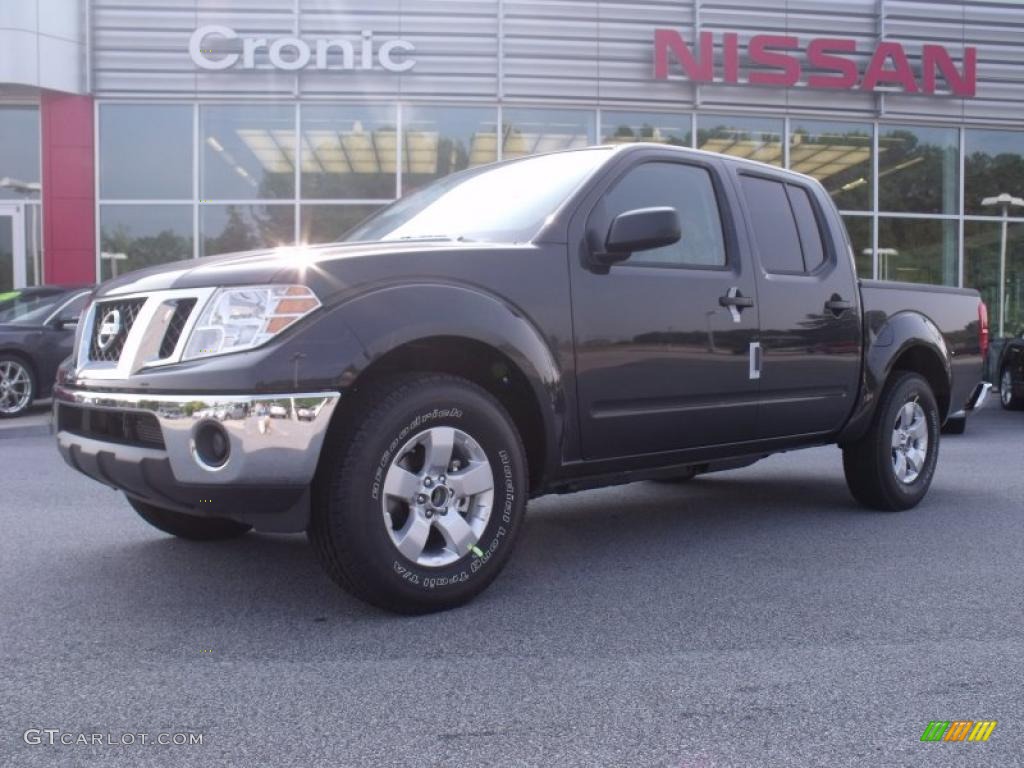 2010 Frontier SE Crew Cab - Night Armor Metallic / Steel photo #1