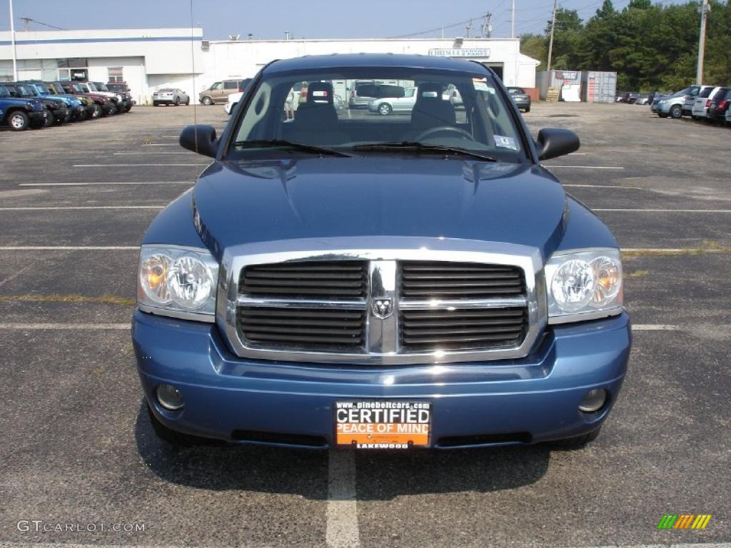2006 Atlantic Blue Pearl Dodge Dakota Slt Club Cab 32681721 Photo 2