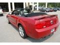 2008 Dark Candy Apple Red Ford Mustang GT/CS California Special Convertible  photo #16