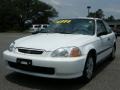 1998 Taffeta White Honda Civic DX Coupe  photo #1