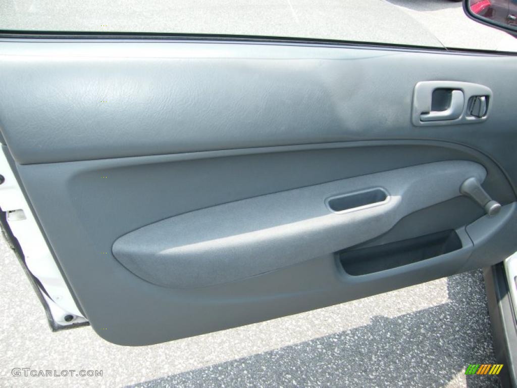 1998 Civic DX Coupe - Taffeta White / Gray photo #17