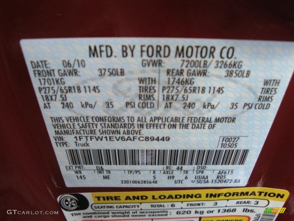 2010 F150 XLT SuperCrew 4x4 - Red Candy Metallic / Medium Stone photo #19