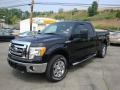 Black - F150 XLT SuperCab 4x4 Photo No. 7