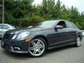 2010 Steel Grey Metallic Mercedes-Benz E 550 Sedan  photo #1