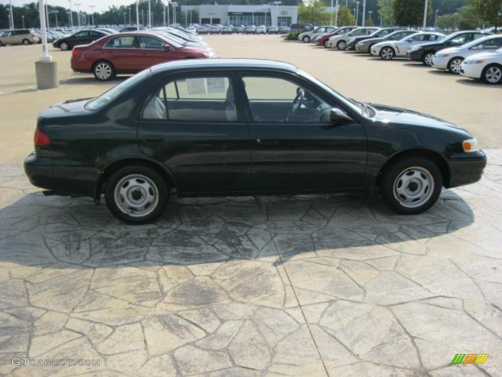 1999 Corolla VE - Dark Emerald Pearl / Light Charcoal photo #8