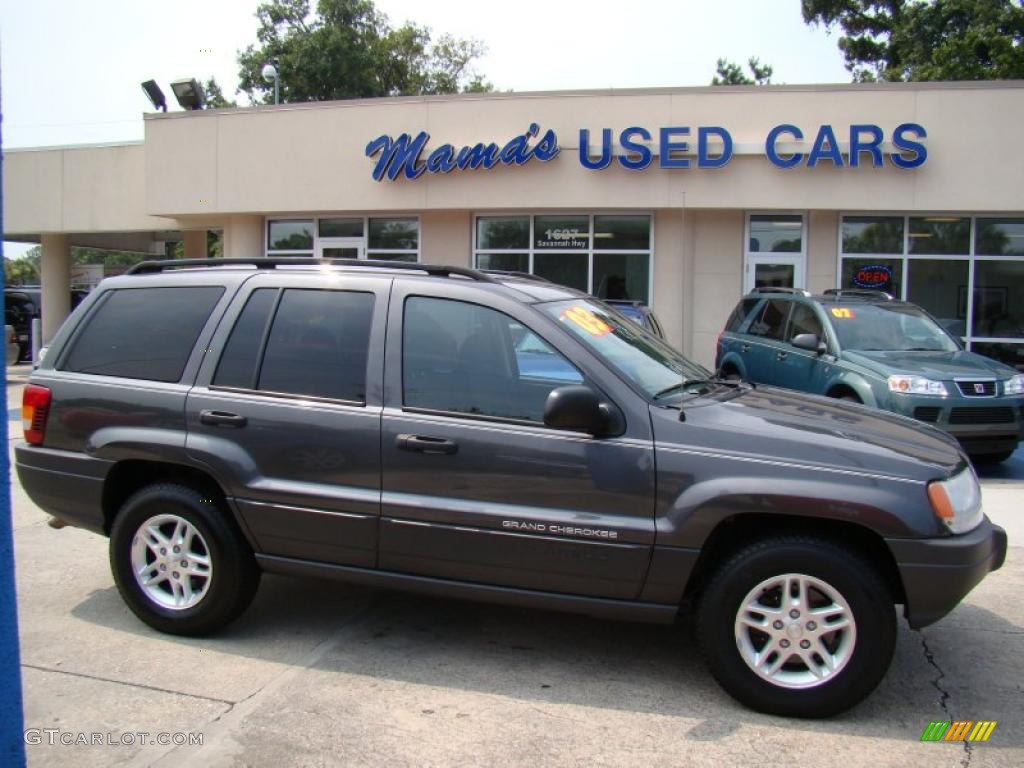 2003 Grand Cherokee Laredo 4x4 - Graphite Metallic / Dark Slate Gray photo #2