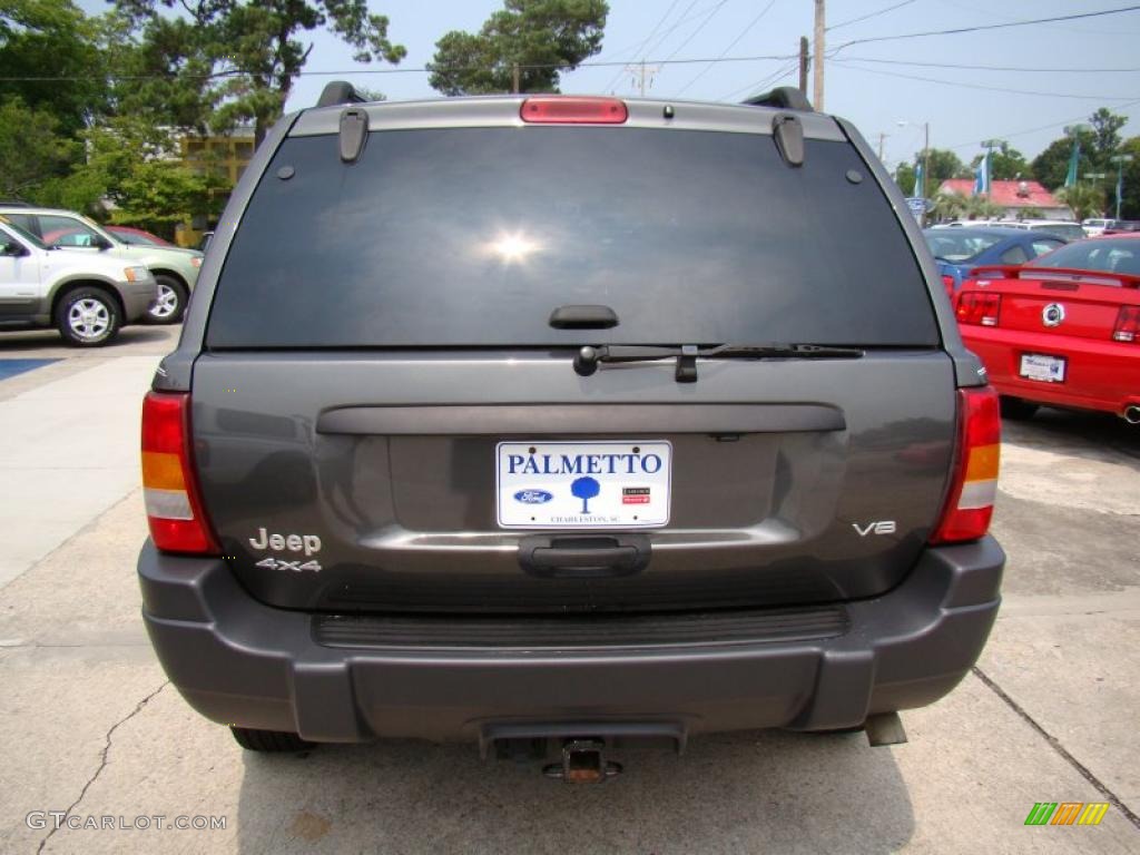 2003 Grand Cherokee Laredo 4x4 - Graphite Metallic / Dark Slate Gray photo #8