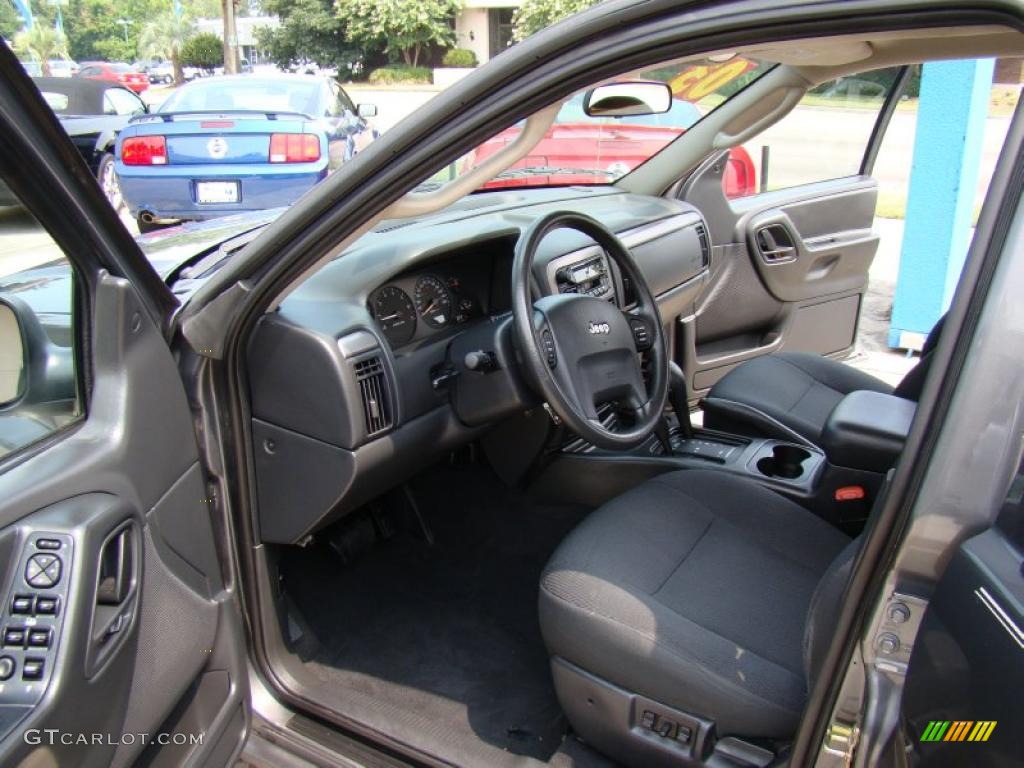 2003 Grand Cherokee Laredo 4x4 - Graphite Metallic / Dark Slate Gray photo #10