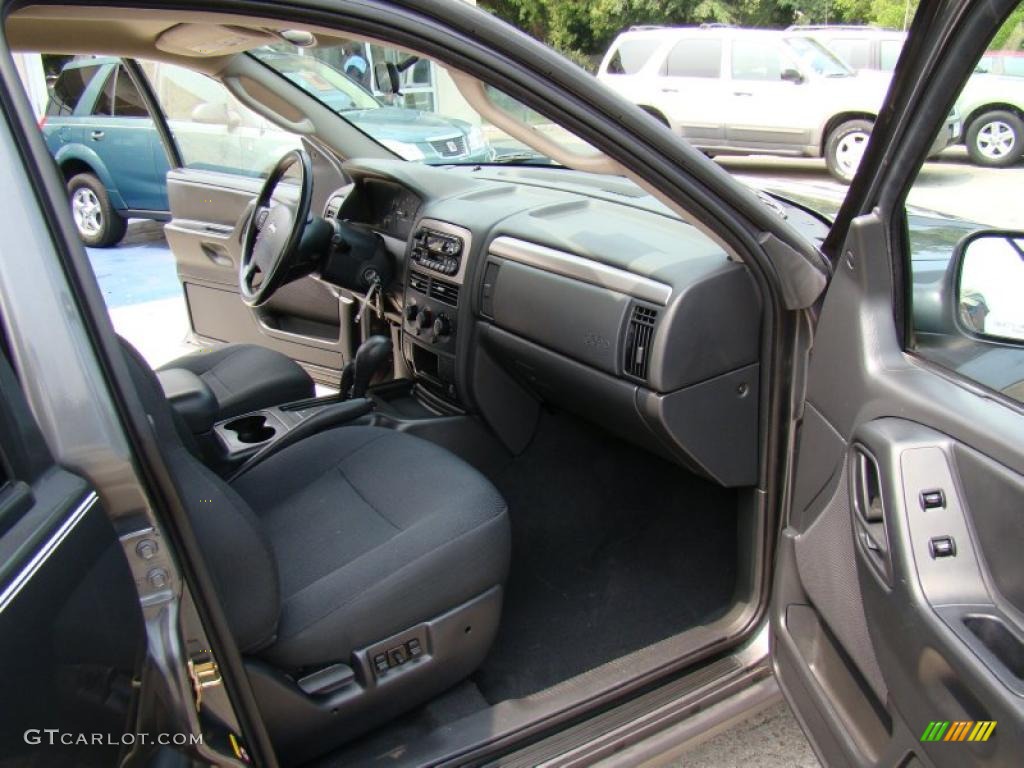 2003 Grand Cherokee Laredo 4x4 - Graphite Metallic / Dark Slate Gray photo #16