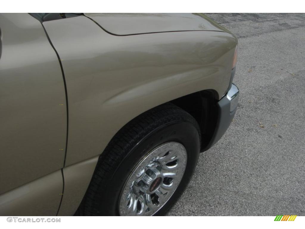 2007 Sierra 1500 Classic SL Regular Cab - Sand Beige Metallic / Very Dark Cashmere/Light Cashmere photo #15