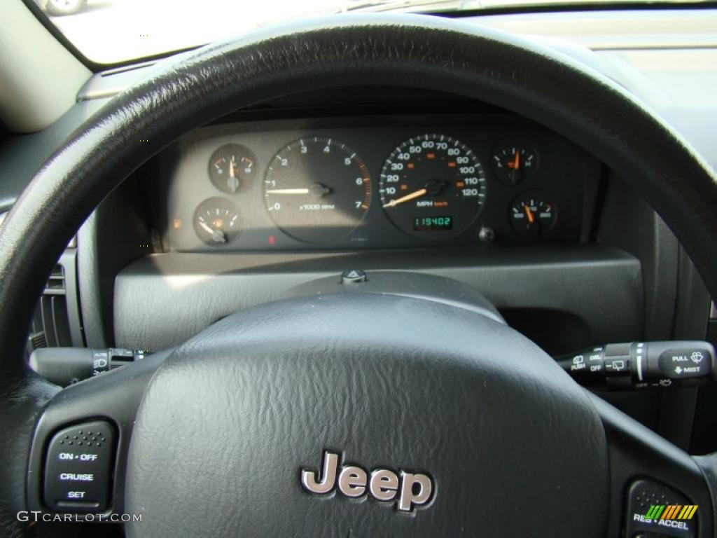 2003 Grand Cherokee Laredo 4x4 - Graphite Metallic / Dark Slate Gray photo #26