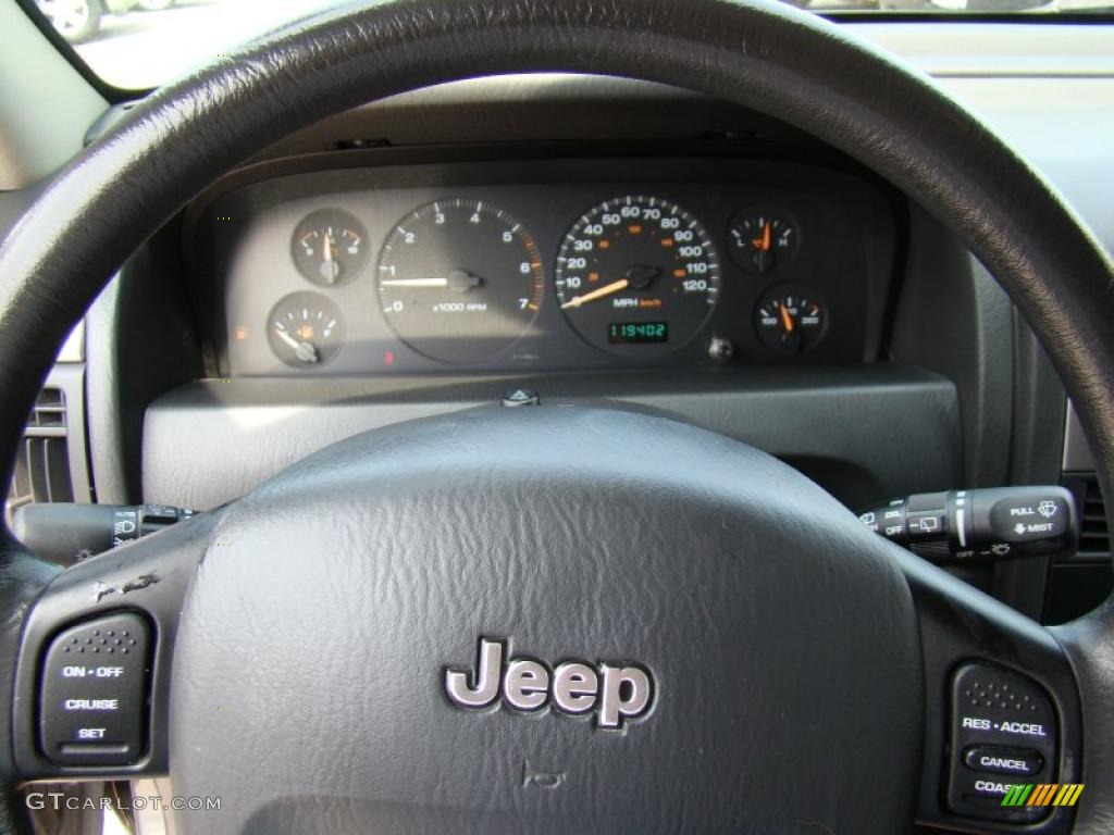 2003 Grand Cherokee Laredo 4x4 - Graphite Metallic / Dark Slate Gray photo #29