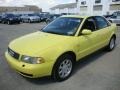 1997 Brilliant Yellow Audi A4 1.8T quattro Sedan  photo #2