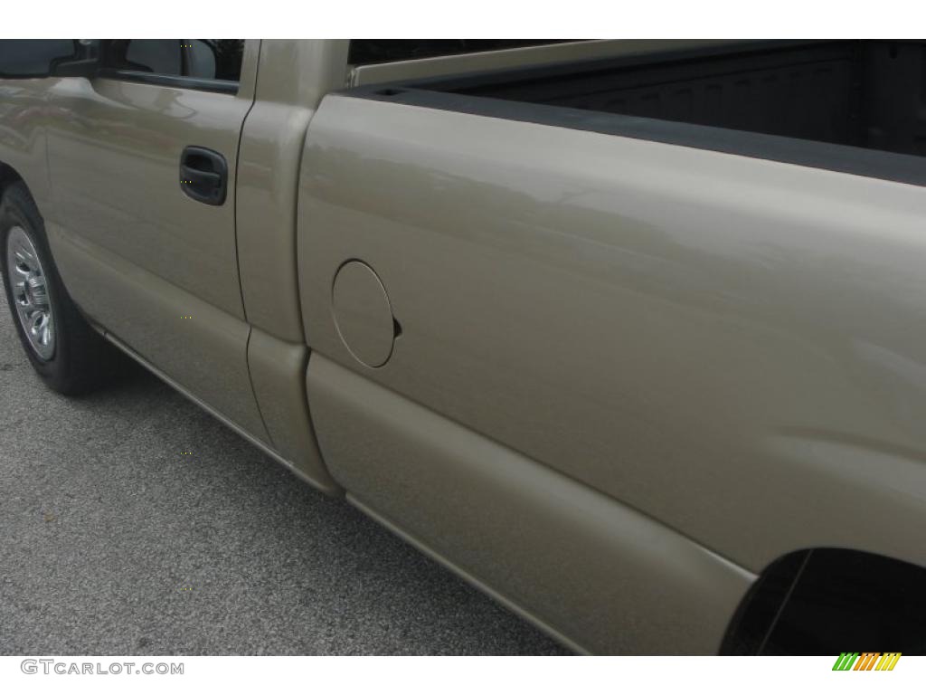 2007 Sierra 1500 Classic SL Regular Cab - Sand Beige Metallic / Very Dark Cashmere/Light Cashmere photo #32