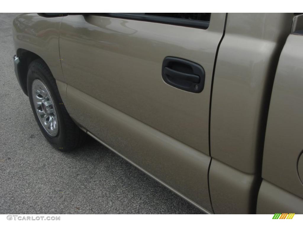 2007 Sierra 1500 Classic SL Regular Cab - Sand Beige Metallic / Very Dark Cashmere/Light Cashmere photo #33