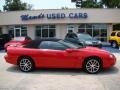 Bright Rally Red 2002 Chevrolet Camaro Z28 SS Convertible