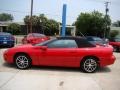 2002 Bright Rally Red Chevrolet Camaro Z28 SS Convertible  photo #5