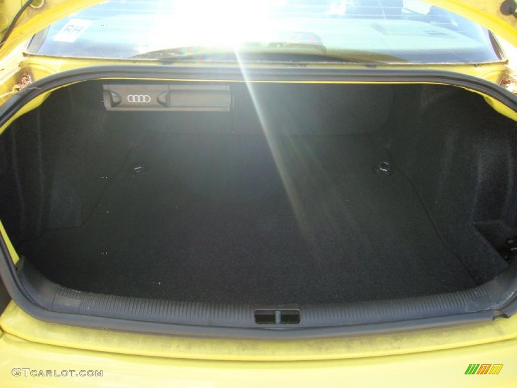 1997 A4 1.8T quattro Sedan - Brilliant Yellow / Black photo #27