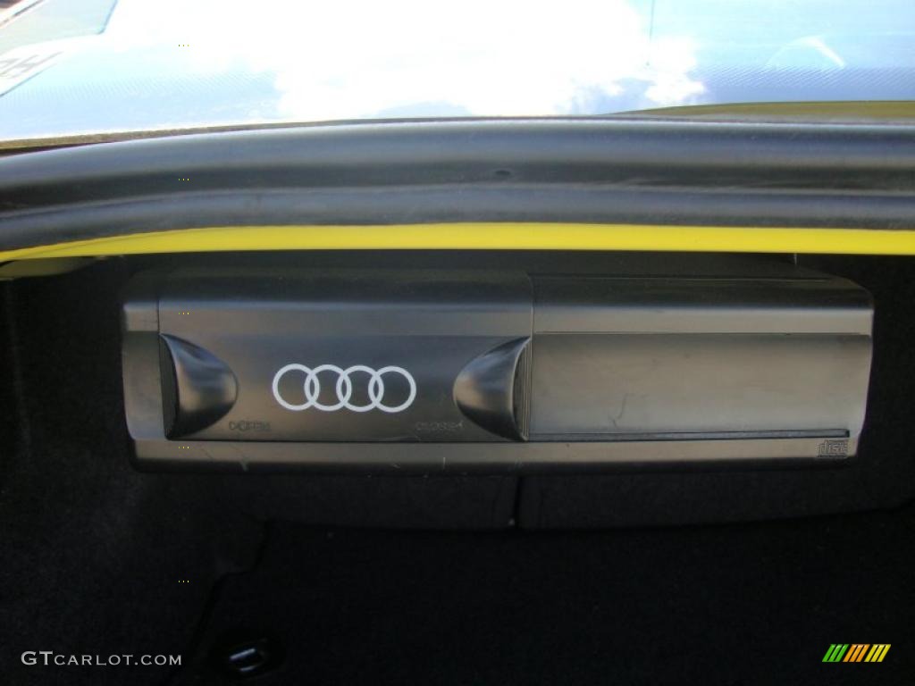 1997 A4 1.8T quattro Sedan - Brilliant Yellow / Black photo #28