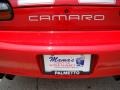 2002 Bright Rally Red Chevrolet Camaro Z28 SS Convertible  photo #35