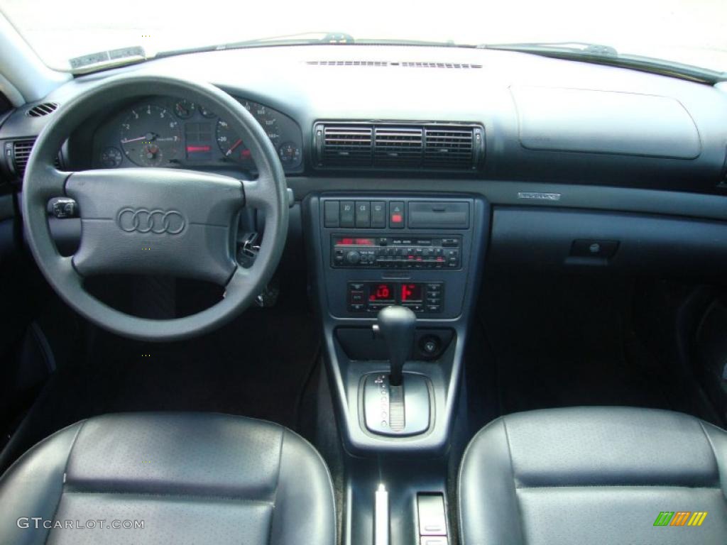 1997 A4 1.8T quattro Sedan - Brilliant Yellow / Black photo #42