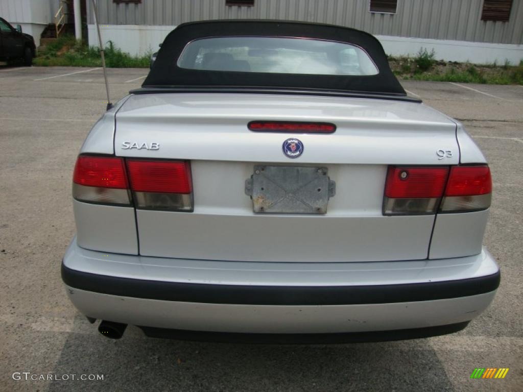 2000 9-3 Convertible - Silver Mica Metallic / Medium Grey photo #45