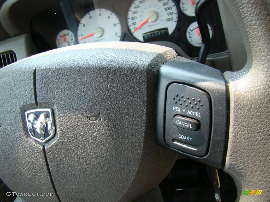 2004 Ram 1500 SLT Quad Cab 4x4 - Light Almond Pearl / Taupe photo #23