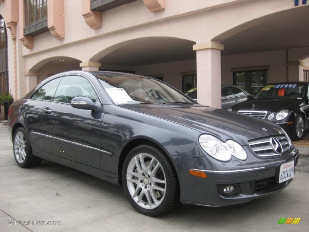 Steel Grey Metallic Mercedes-Benz CLK