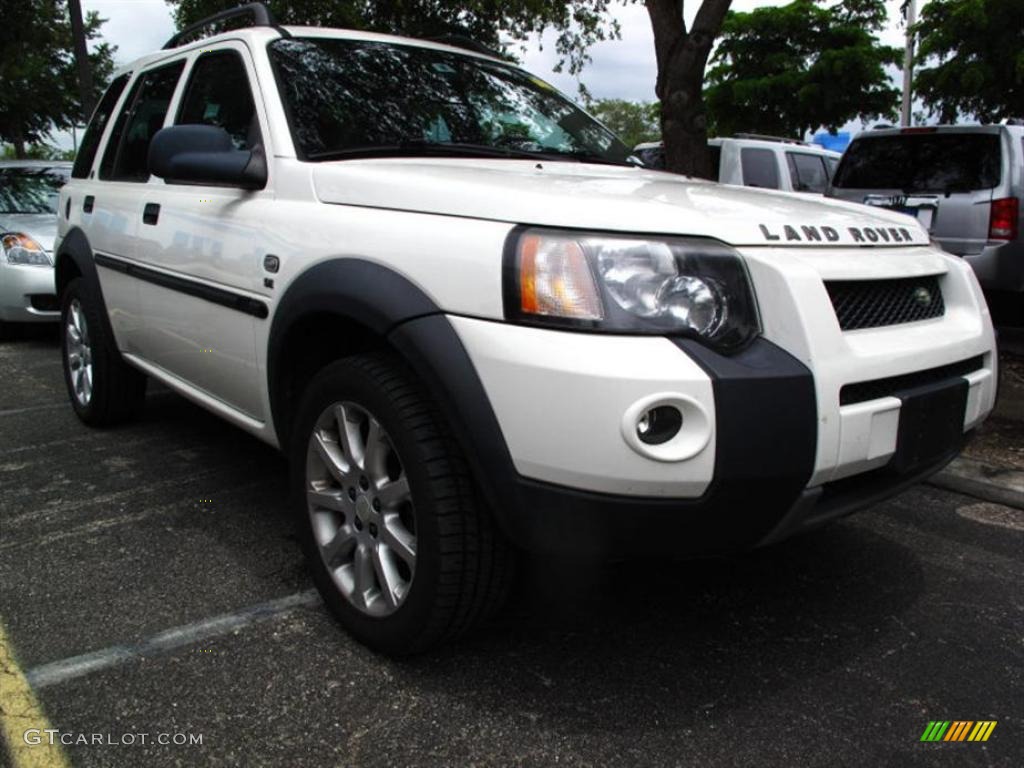 2005 Freelander SE - Chawton White / Ash Black photo #1