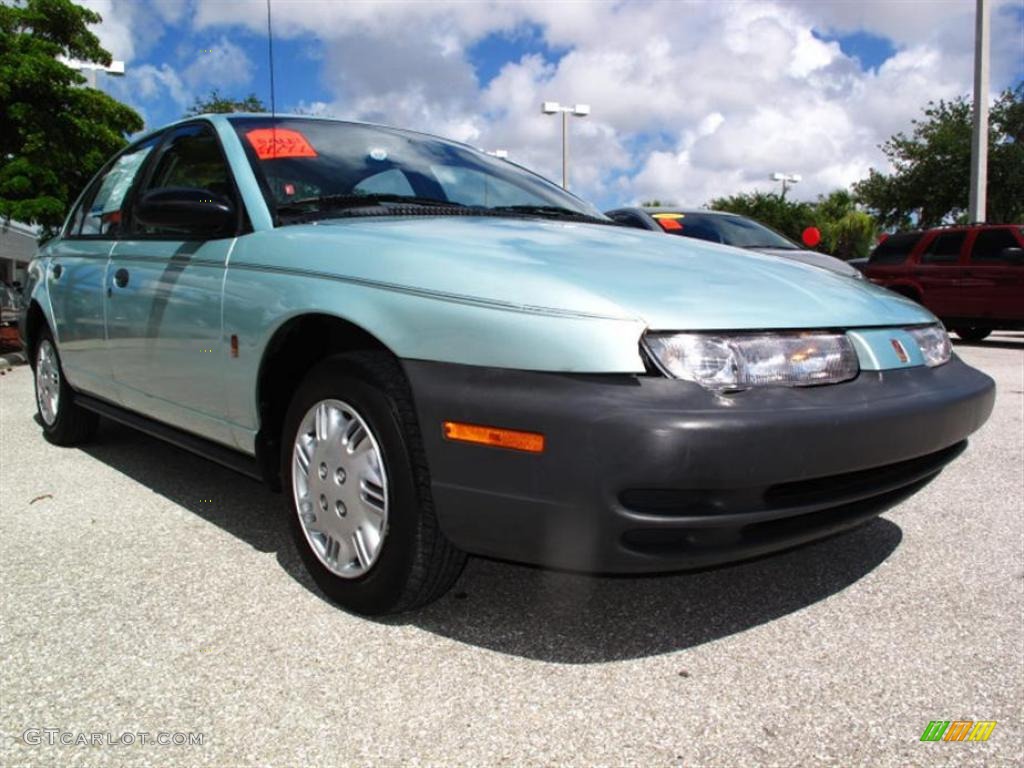 1997 S Series SL1 Sedan - Light Green / Gray photo #1