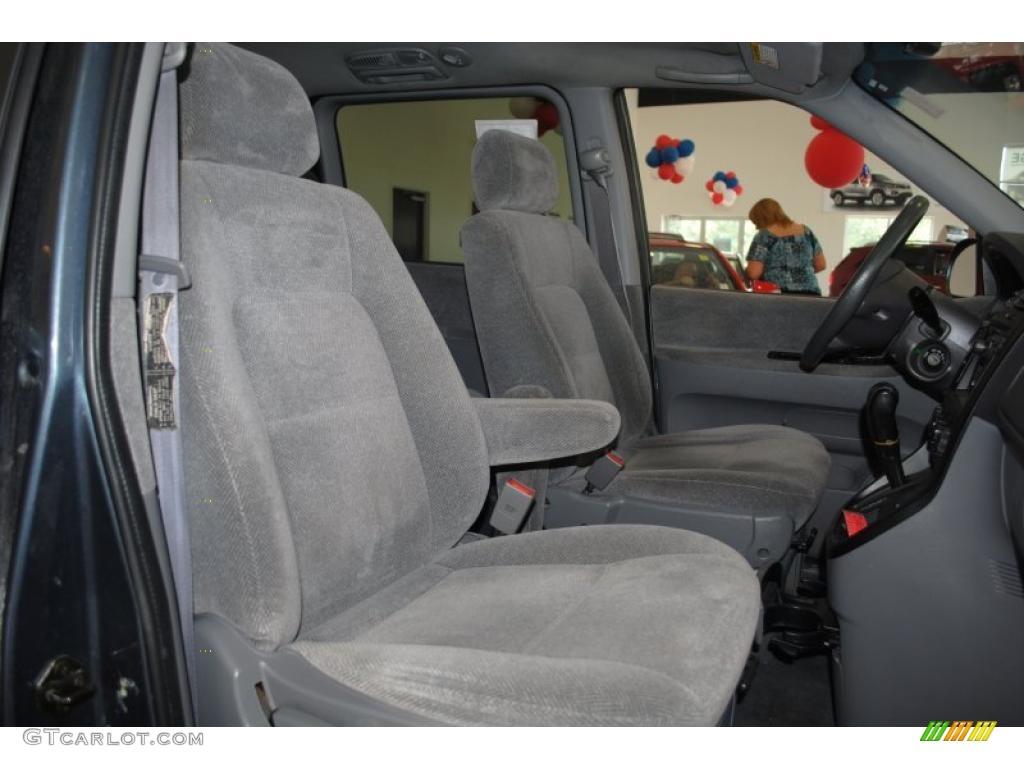 2002 Sedona LX - Misty Blue / Gray photo #22
