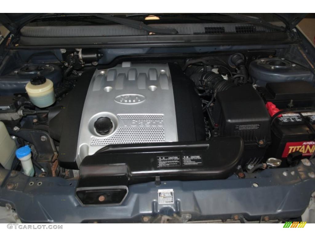 2002 Sedona LX - Misty Blue / Gray photo #24