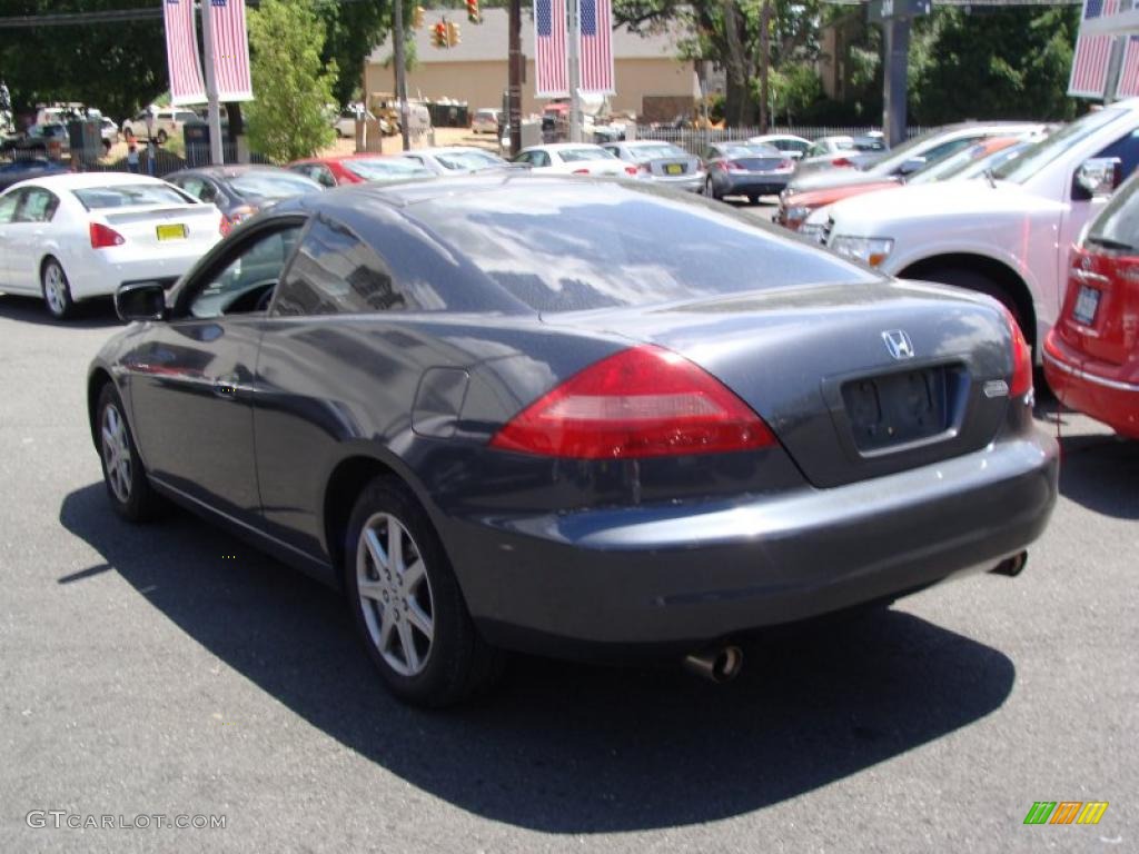 2003 Accord EX V6 Coupe - Graphite Pearl / Black photo #7
