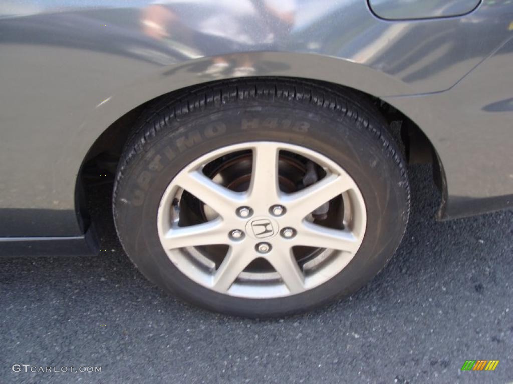 2003 Accord EX V6 Coupe - Graphite Pearl / Black photo #9