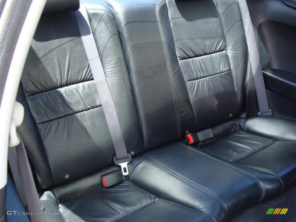 2003 Accord EX V6 Coupe - Graphite Pearl / Black photo #17