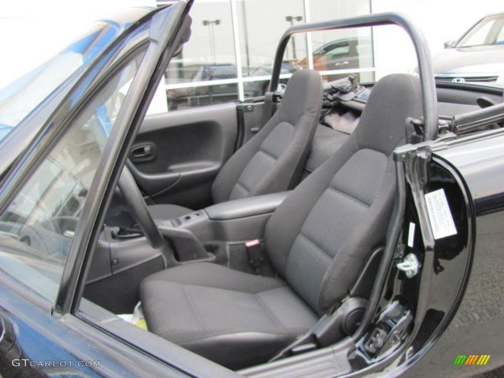 2000 MX-5 Miata Roadster - Brilliant Black Metallic / Black photo #8