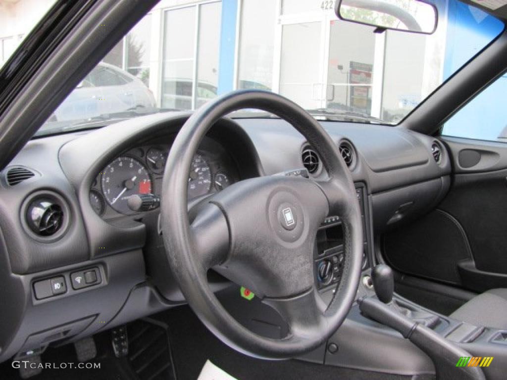 2000 MX-5 Miata Roadster - Brilliant Black Metallic / Black photo #10