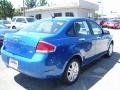 2011 Blue Flame Metallic Ford Focus SEL Sedan  photo #4