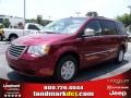 2010 Deep Cherry Red Crystal Pearl Chrysler Town & Country Touring  photo #1