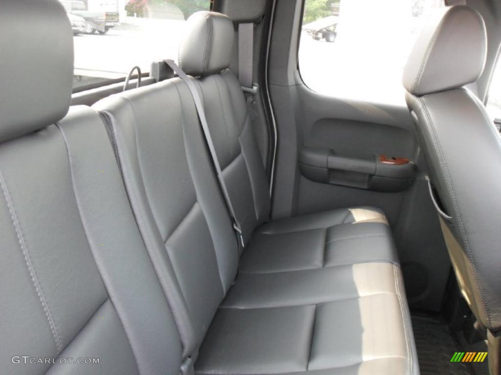 2007 Silverado 1500 LTZ Extended Cab 4x4 - Graystone Metallic / Ebony Black photo #15
