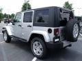 2010 Bright Silver Metallic Jeep Wrangler Unlimited Sahara 4x4  photo #2