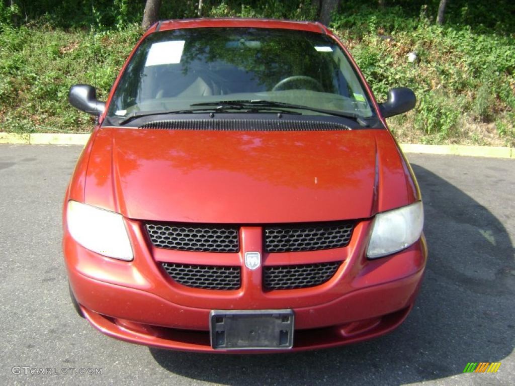 2002 Grand Caravan Sport - Inferno Red Pearl / Taupe photo #1