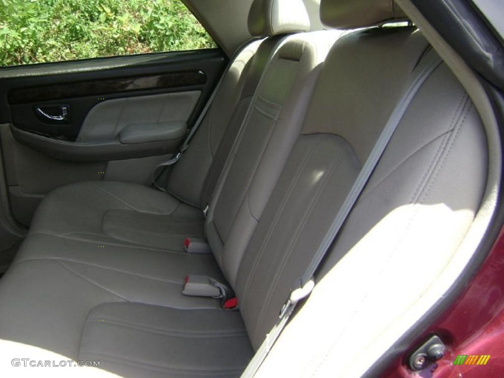 2002 XG350 L Sedan - Bordeaux Red Metallic / Beige photo #8