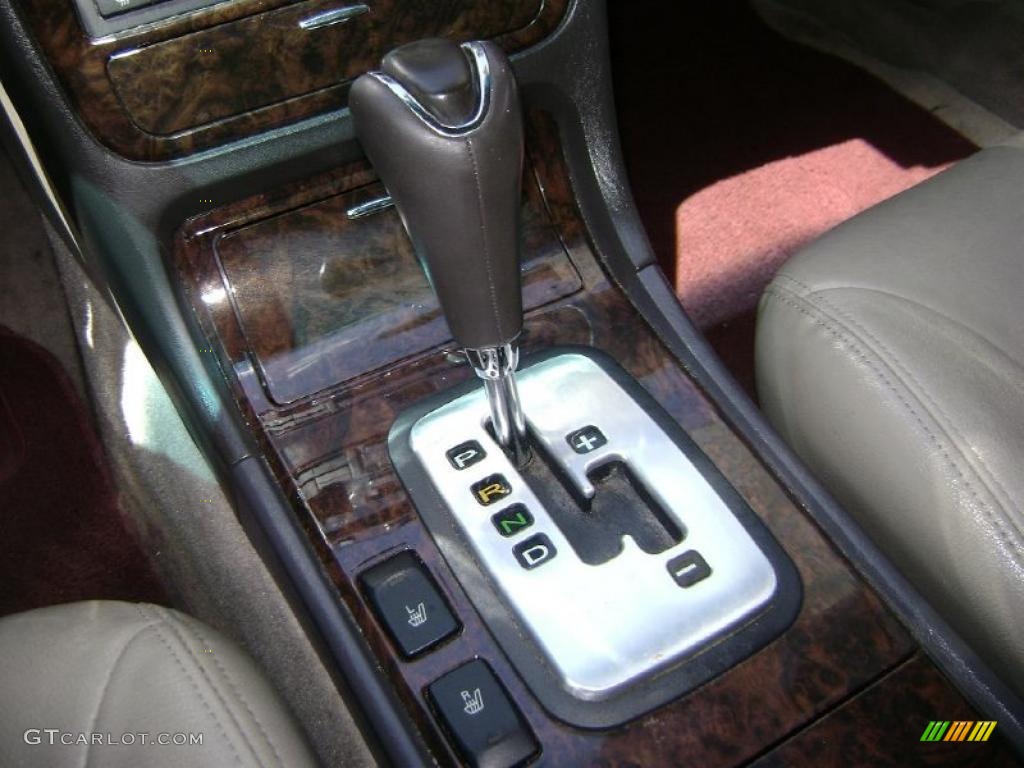 2002 XG350 L Sedan - Bordeaux Red Metallic / Beige photo #11